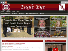 Tablet Screenshot of oceagleeye.com